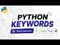 Python Keywords Explained Simply | Beginners Guide