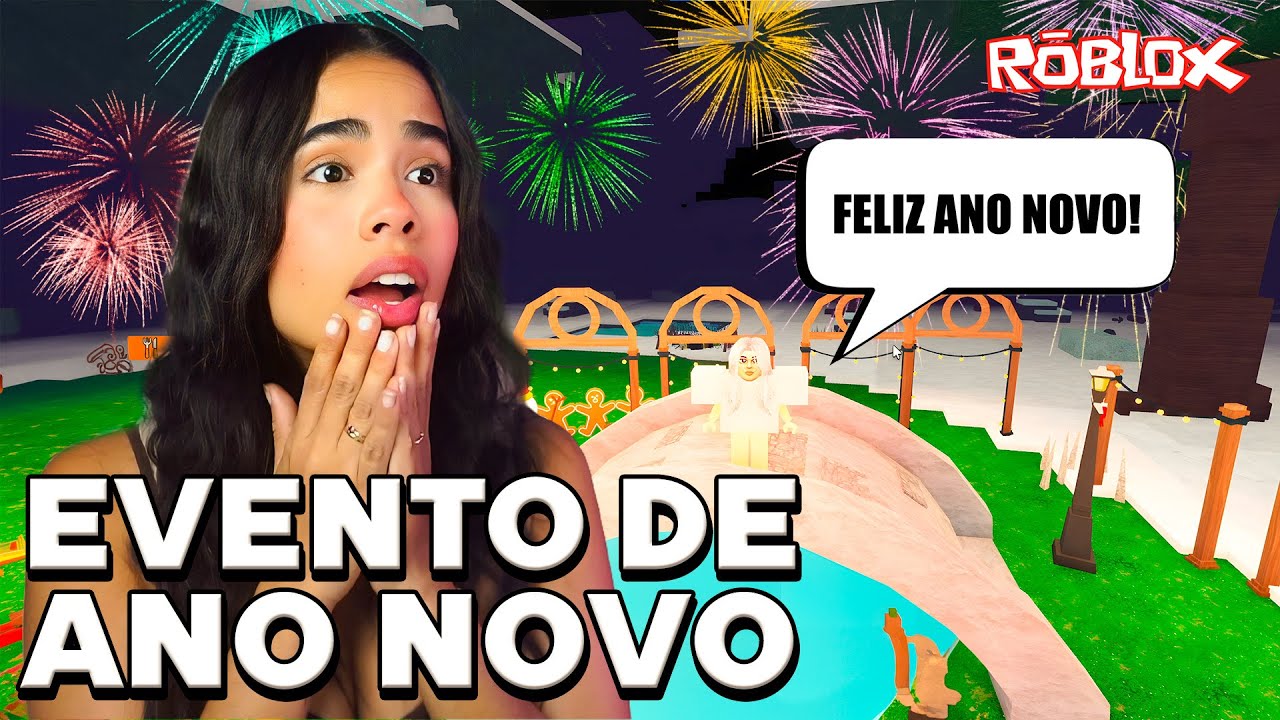 A MAIOR FESTA DE ANO NOVO EM 99 NOITES NA FLORESTA NO ROBLOX