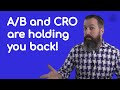 Beyond A/B and CRO: Take your experiments to the next level.