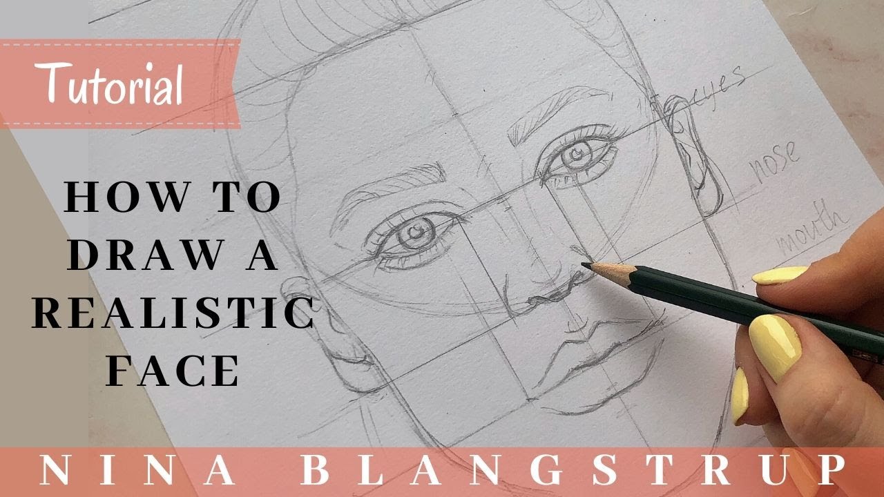 How to Draw a Realistic Face Sketch [Part 1 of 