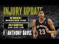 Anthony Davis suffers hand injury on fluke play