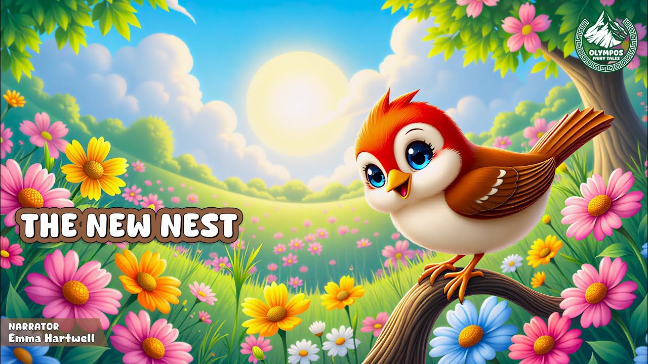 The New Nest | English Bedtime Stories for Kids | 2 - 4 Age