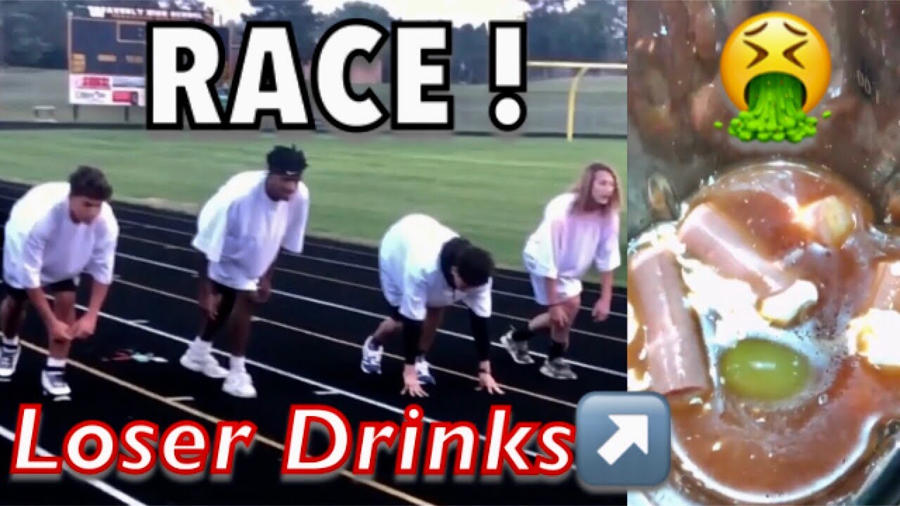 RACE ! LOSERS DRINK DISGUSTING SMOOTHIE ! 🤢 YouTube