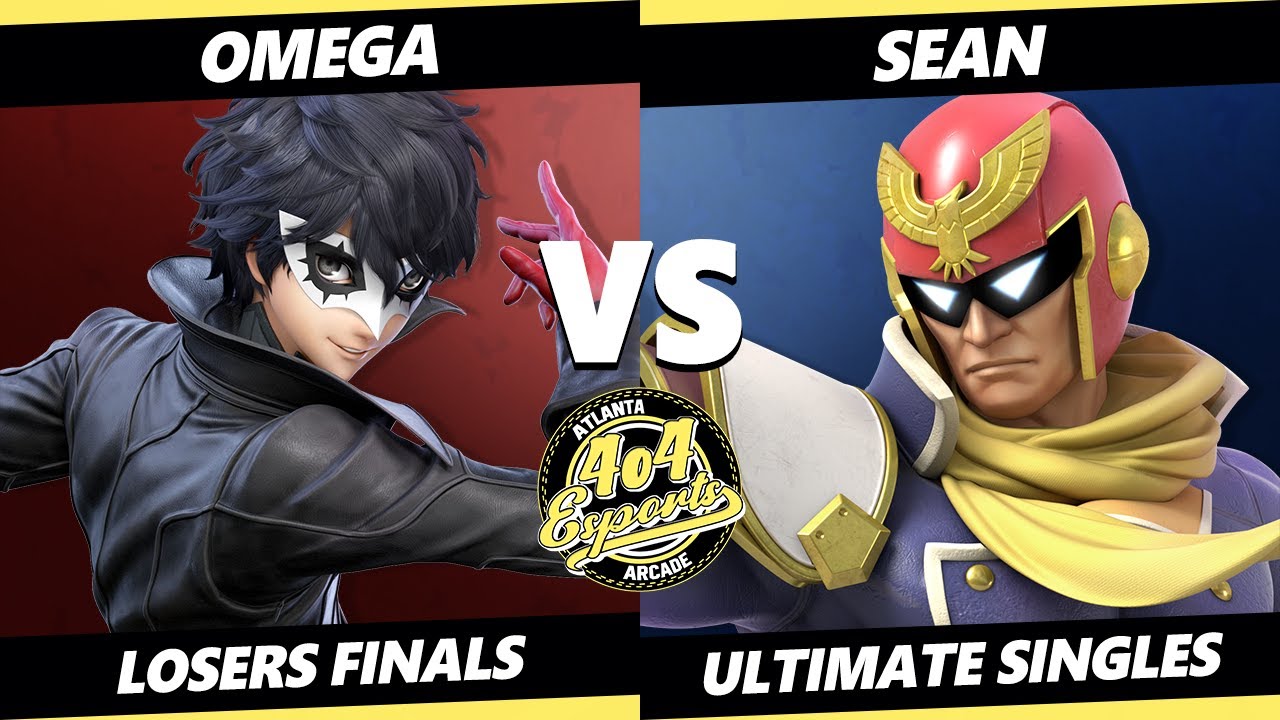 4o4 Smash Night 48 Losers Finals - omega (Joker) Vs. Sean (Captain Falcon) SSBU Ultimate Tournament