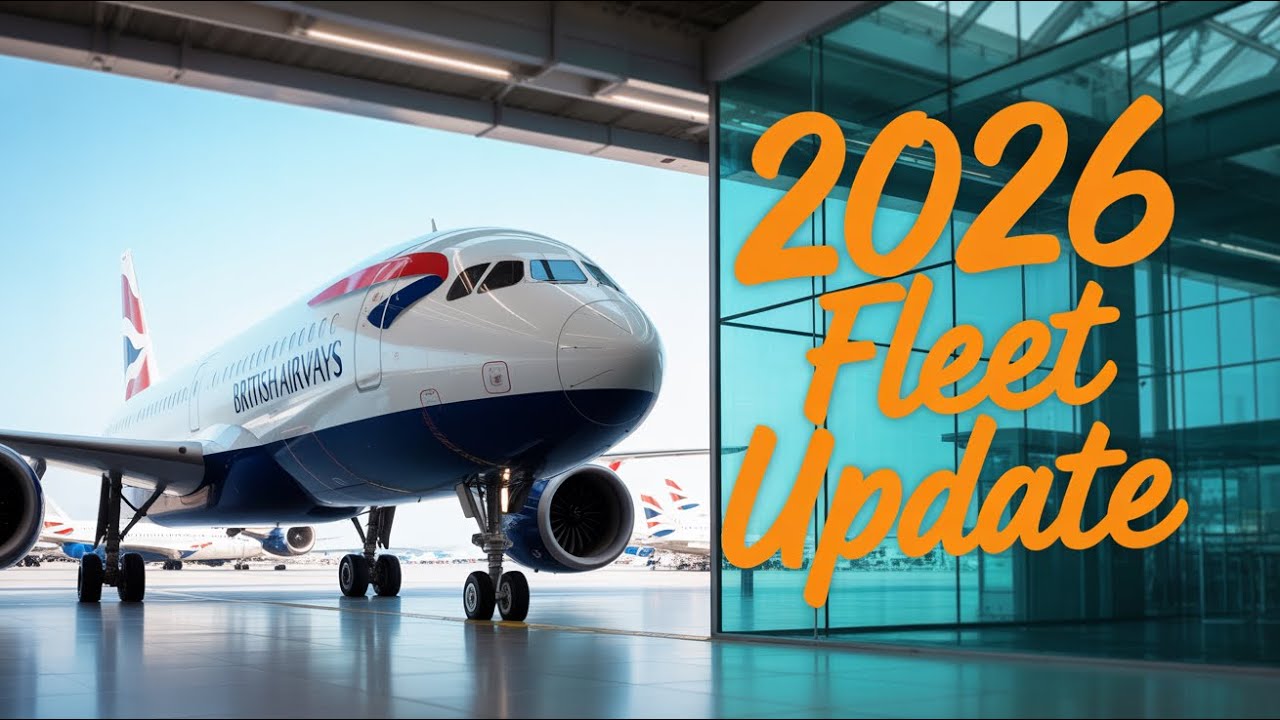 Обновление флота British Airways — 2026 год, 1-е издание!