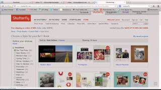Creating a Memory Book in Shutterfly (Tutorial 1)