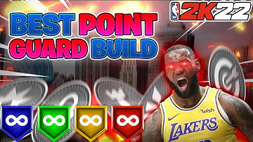 *NEW* BEST ALL AROUND GUARD BUILD in NBA 2K22 is UNSTOPPABLE😱BEST BUILD + BEST BADGES🔥