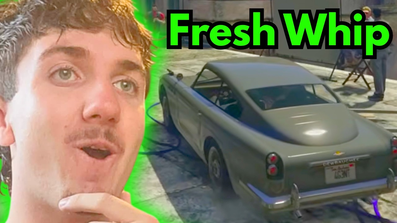 Franklin STOLE A Car From The Movie Studio