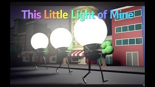 This Little Light of Mine | Kids Christian Song with Lyrics | Sunday School Song