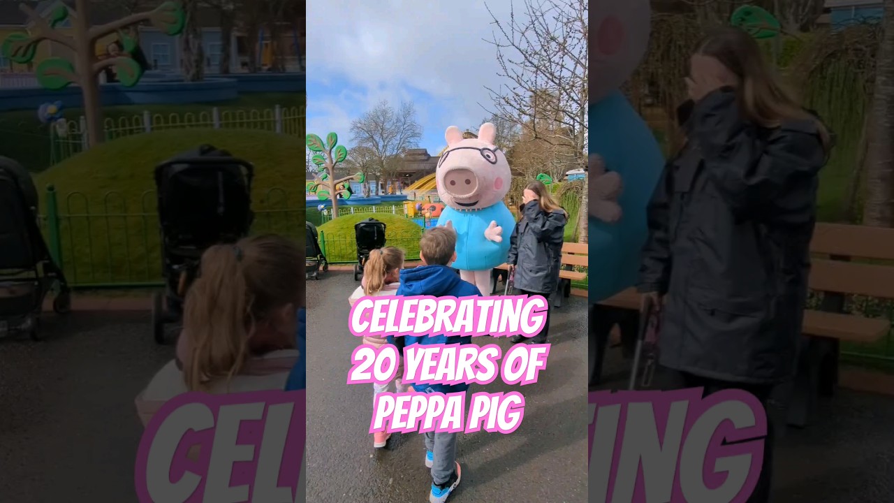 Celebrate 20 Years of Peppa Pig at Peppa Pig World 