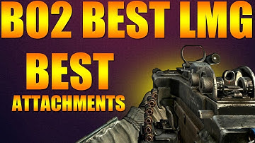 Black Ops 2 Best Light Machine Gun MK48 Best Attachments Swarm Gameplay
