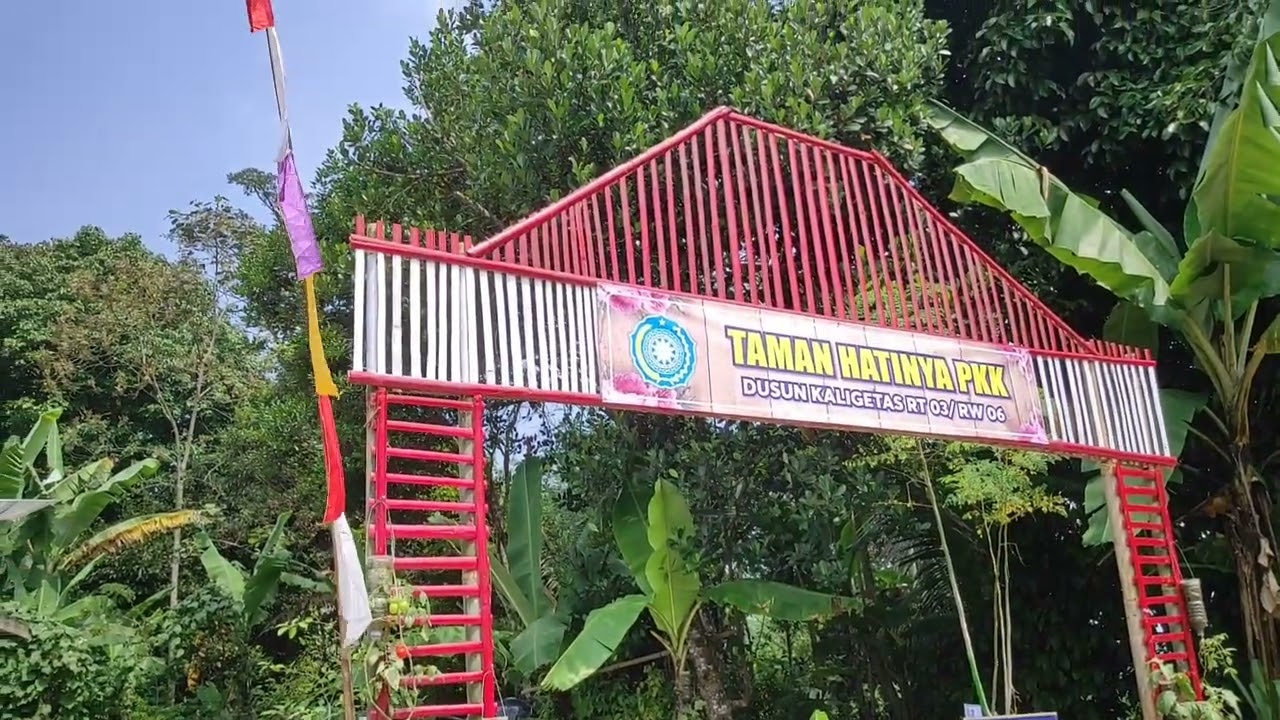 PKK || Taman Hatinya PKK Desa Kagungan Wonosobo