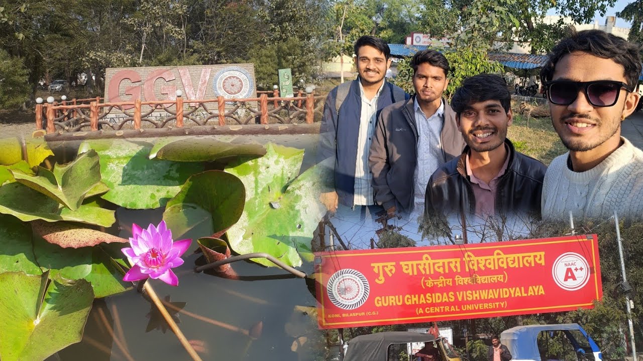 Aj College me👀 ( guru ghasidas central university )