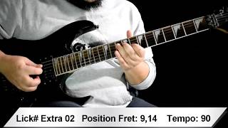 Oriental Hijaz Guitar Licks -  Extra - Lick 02