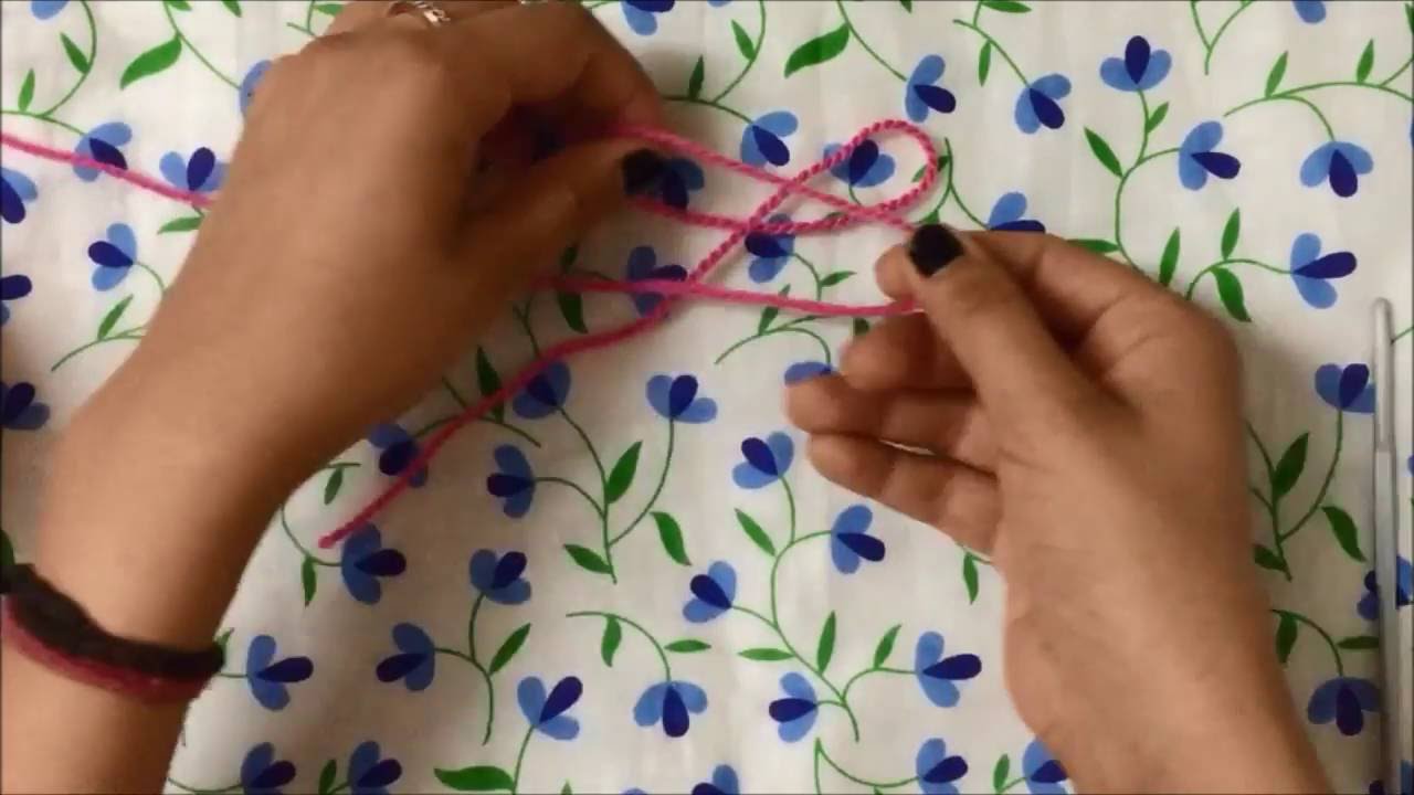 How to do a EASY slipknot in crochet lesson 2 YouTube