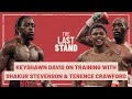 Keyshawn Davis on training with Shakur Stevenson &amp; Terence Crawford!