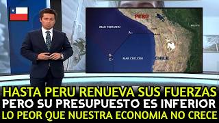 ANALISTA CHILENO NO LOGRA ENTENDER que CHILE NO haga nada contra PERU que RENUEVA su ARMADA