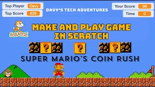 Gaming-- Make Mario’s Coin Rush Game in Scratch💰 | Epic Coin Collecting Adventure! #GameDevelopment screenshot 4
