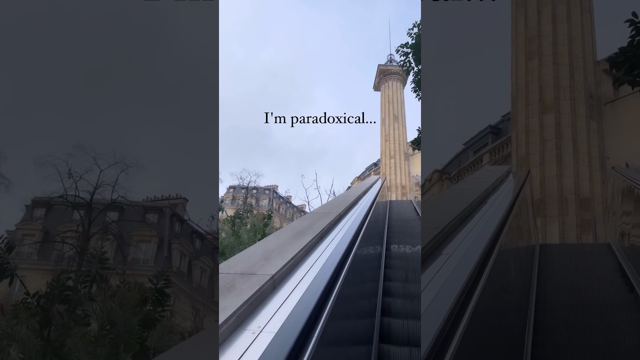 The paradox of being human! 