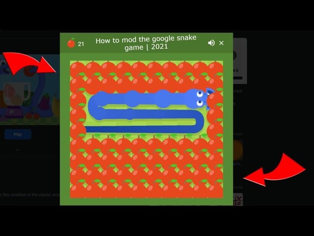 Google online snake game [Infinity mode] neck : r/upvoteexeggutor