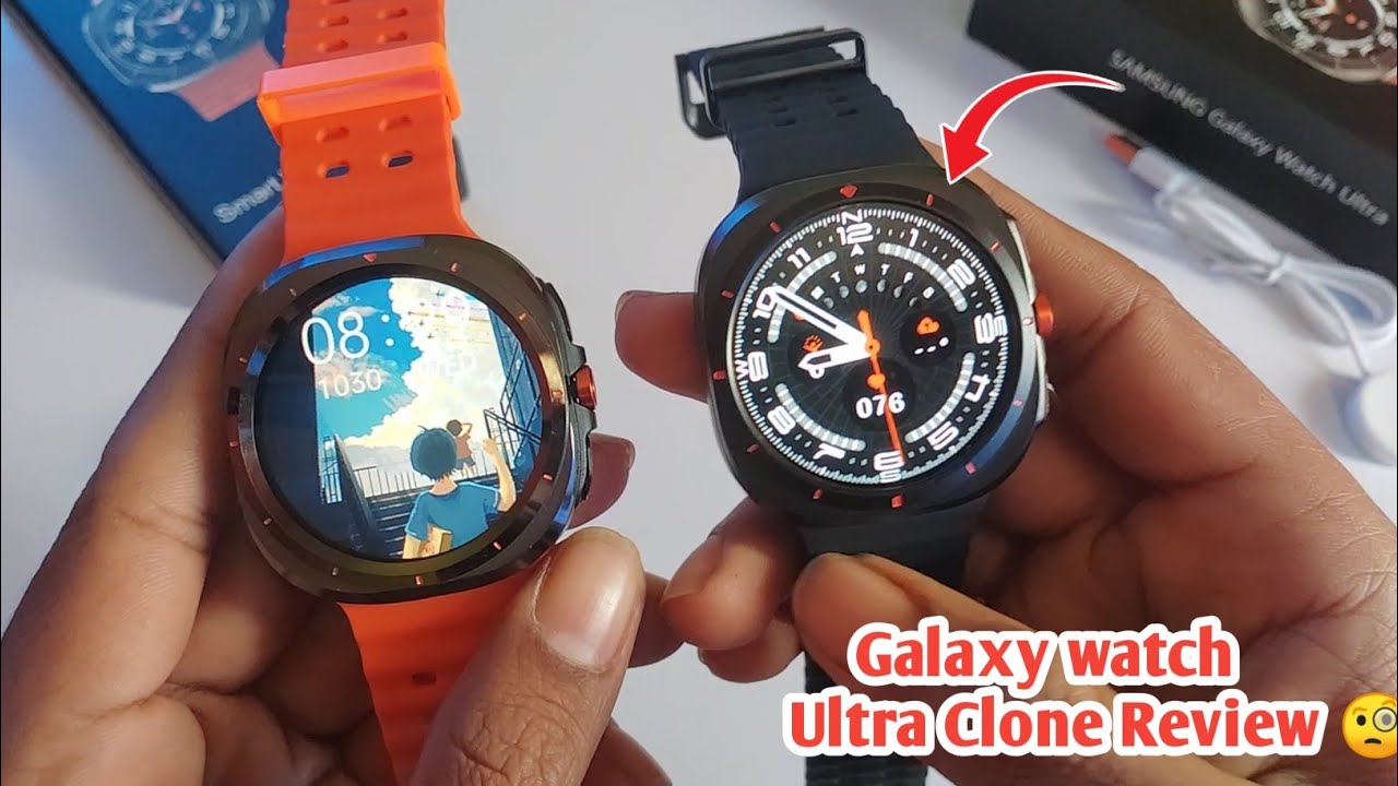 Samsung galaxy watch ultra fast Copy| galaxy watch ultra clone|Smart watch Unboxing & Review