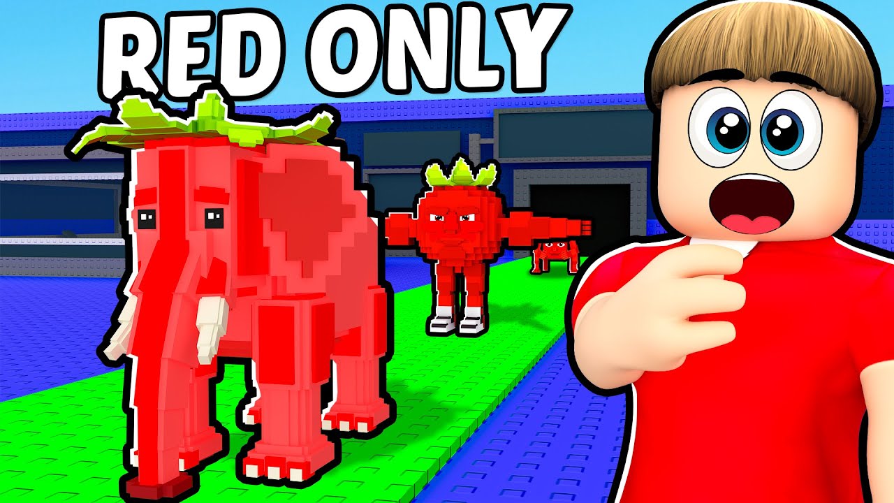 $0 To $1 TRILLION With RED ONLY Brainrots In Steal A Brainrot..