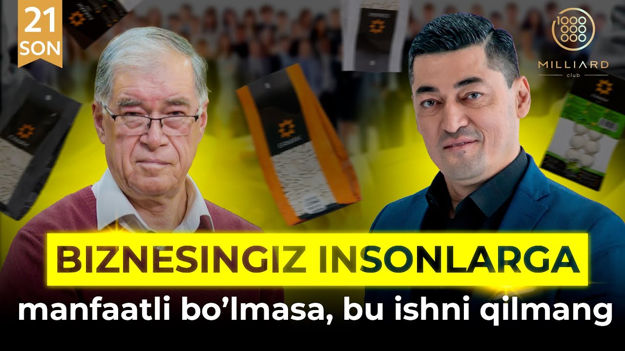 Milliard 21-soni | Ermak asoschisi bilan suhbat  l Valijon Salixov