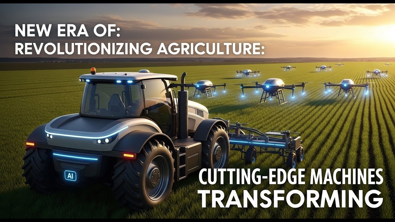 "New Era Of: Revolutionizing Agriculture: Cutting-Edge Machines Transforming"