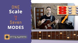 How to play ALL the modes of a scale instantly