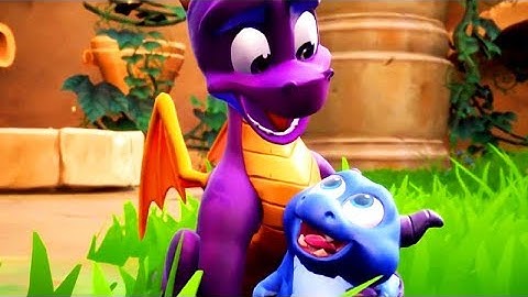 SPYRO 3: Year of the Dragon Remastered  All Cutscenes (Spyro Reignited Trilogy) Full Game Movie HD