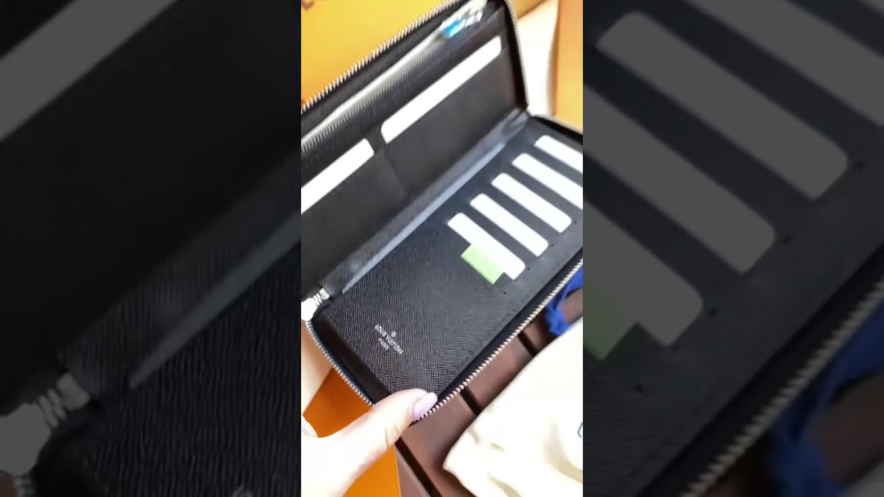 Кошелек Louis Vuitton Zippy Vertical Monogram LV портмоне бумажник