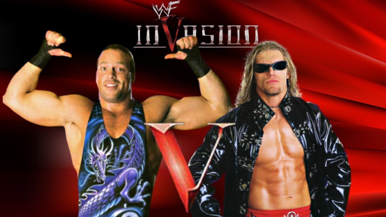 RJJ's WWF SYM Invasion Mod Matches RVD vs Edge - YouTube