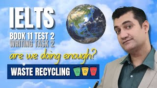 IELTS Academic Book 11 Test 2 Writing Task 2 | What do you think | Not enough waste is recycled