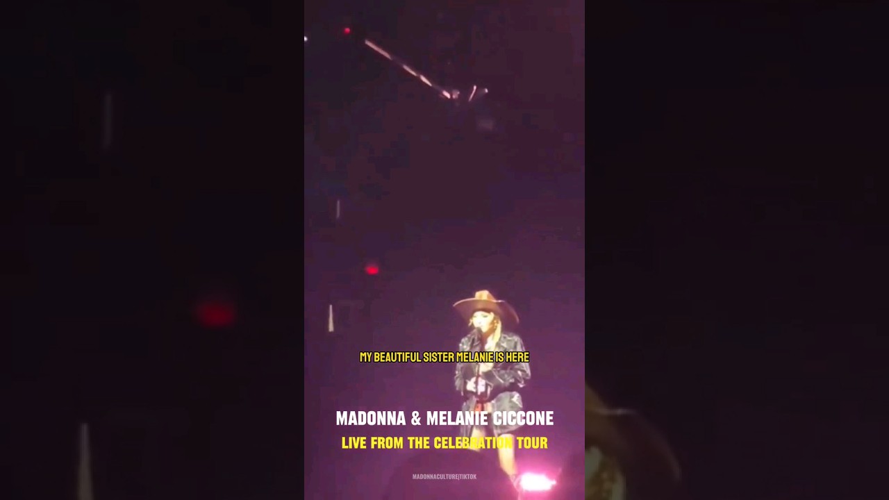 Madonna & Melanie Ciccone (The celebration tour) 2024