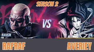 RAVEN (RafRaf) vs. JIN (Averiey) Tekken 8 SE2 Ranked Matches