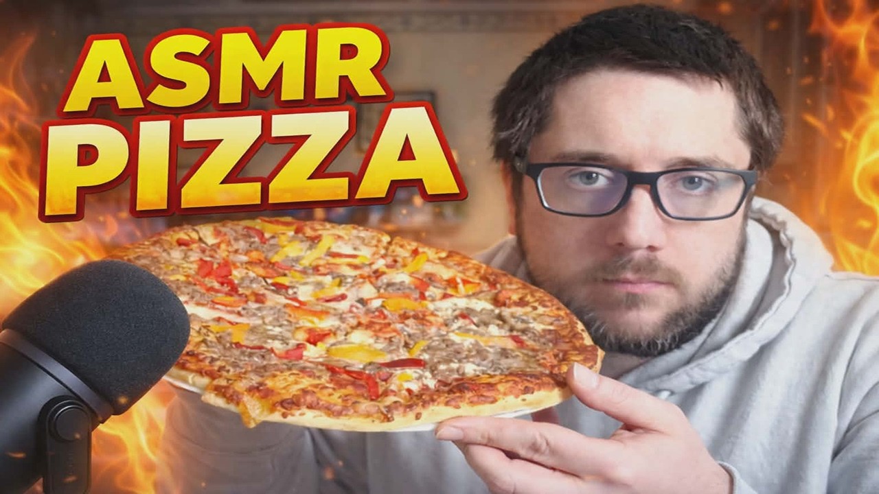 ASMR EATING PIZZA - ULTRA PROCHE DU MICRO