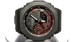 Casio Gshock Ga21001a1 Module 5611 Carbon Core Guard 2019