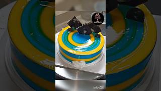 Blueberry mango cake shorts  cake cakedecorating