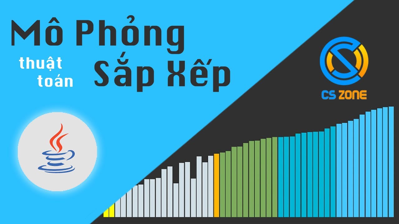 Code phần mềm mô phỏng thuật toán sắp xếp | Java Swing... - youtube
