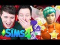 DAB GETS FAMOUS - Dan and Phil Play: Sims 4 #61