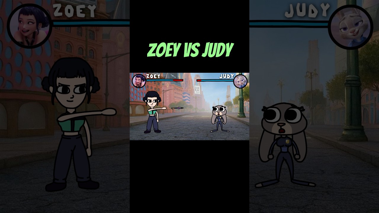 Zoey vs Judy | Zootopia 2 