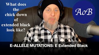 Poultry Color Genetics: The Extended Black E-allele - E