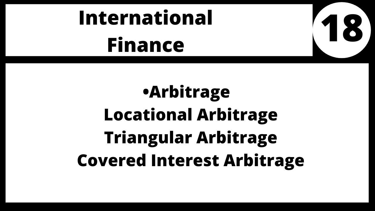 Triangular Arbitrage MGT530 LECTURE in Hindi Urdu 18