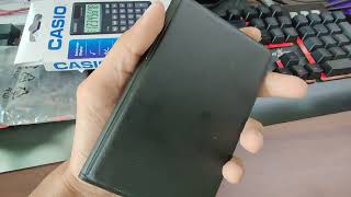 Casio sx 300 Calculator Unboxing and Review
