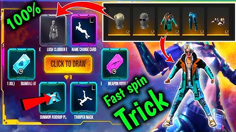 hacker store new event free fire one spin trick | garena Free fire| fa gamer