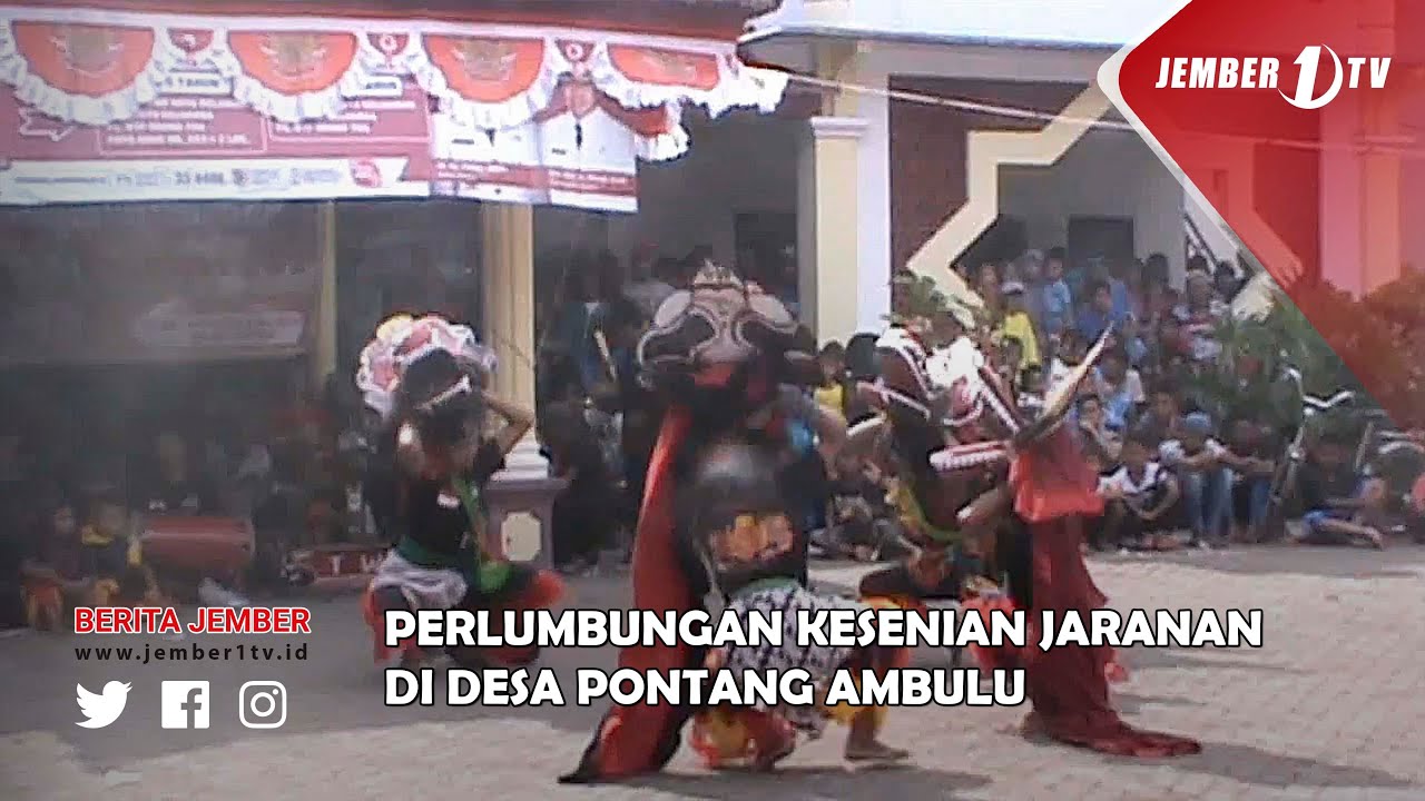 PERLUMBUNGAN KESENIAN JARANAN DI DESA PONTANG AMBULU