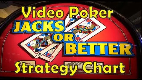 Jacks Or Better Video Poker Winning Strategy Basics - Lesson 101: Low Pairs For Higher Profits