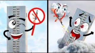 Top 10 Awesome Building Demolitions Doodland Fights Against Monster Building Woa Doodland