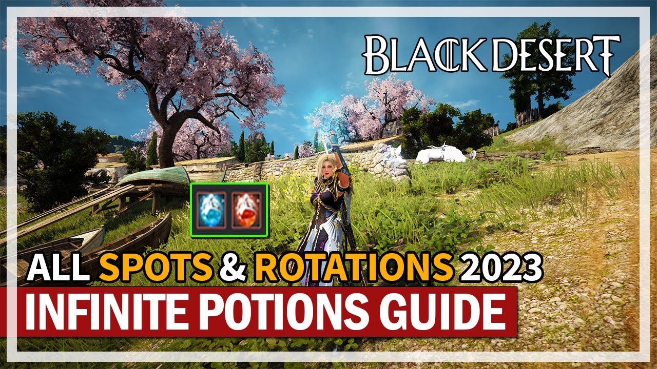 ALL Infinite Potion Pieces Spots Guide Updated 20232024 Black Desert