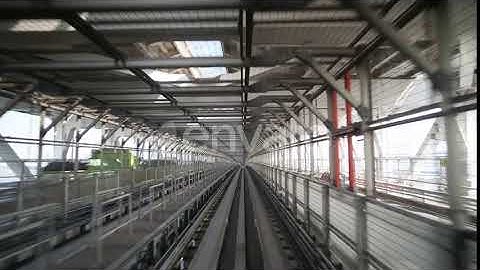 POV From Monorail in Tokyo, Japan | Stock Footage - Envato elements